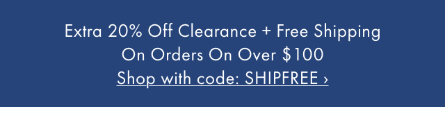 Free Shipping On Orders Over $100 - Shop with code: SHIPFREE ›