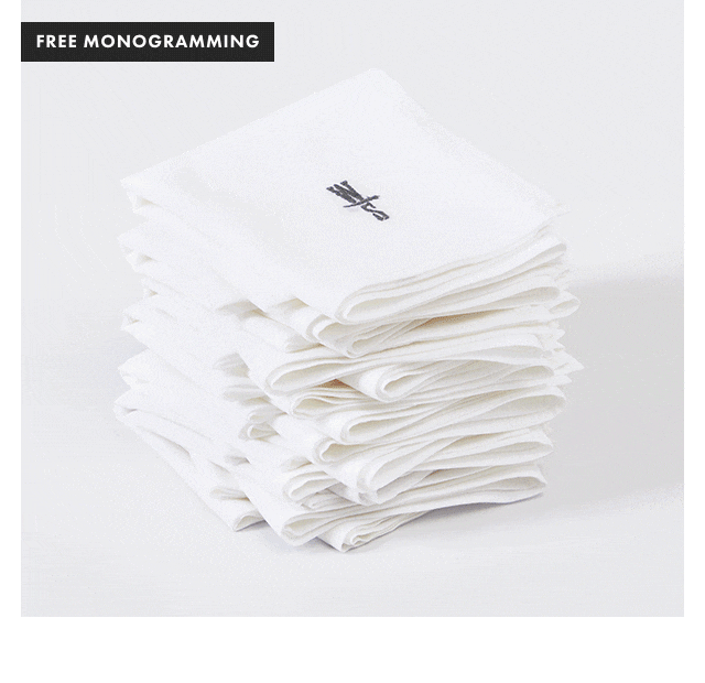 FREE MONOGRAMMING