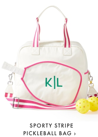 SPORTY STRIPE PICKLEBALL BAG ›