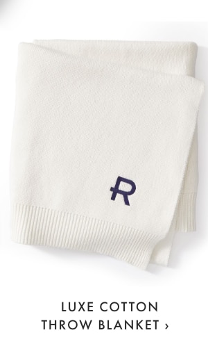 LUXE COTTON THROW BLANKET ›
