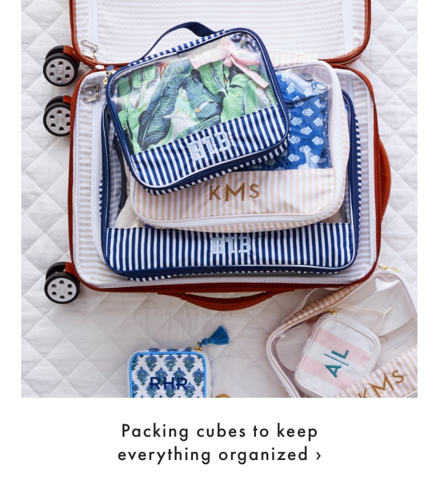 Packing cubes to keep everything organized ›