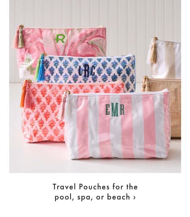 Travel Pouches for the pool, spa, or beach ›