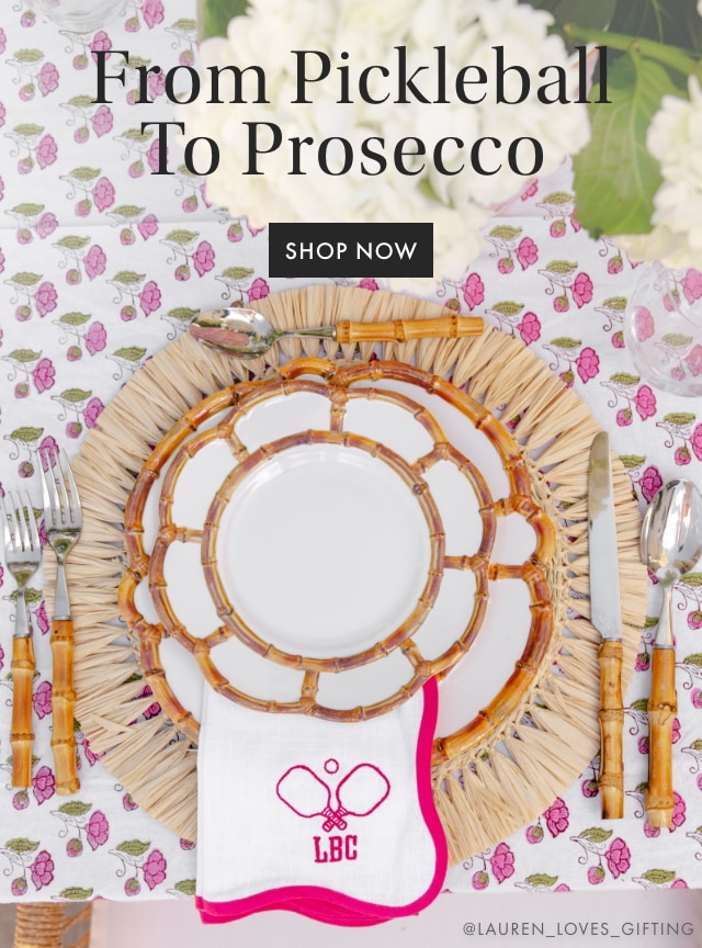 From Pickleball To Prosecco - SHOP NOW