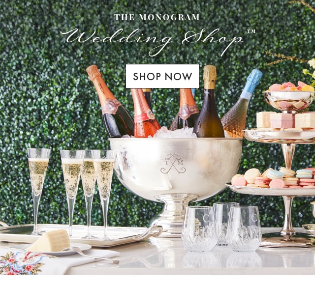 THE MONOGRAM Wedding Shop&trade; - SHOP NOW