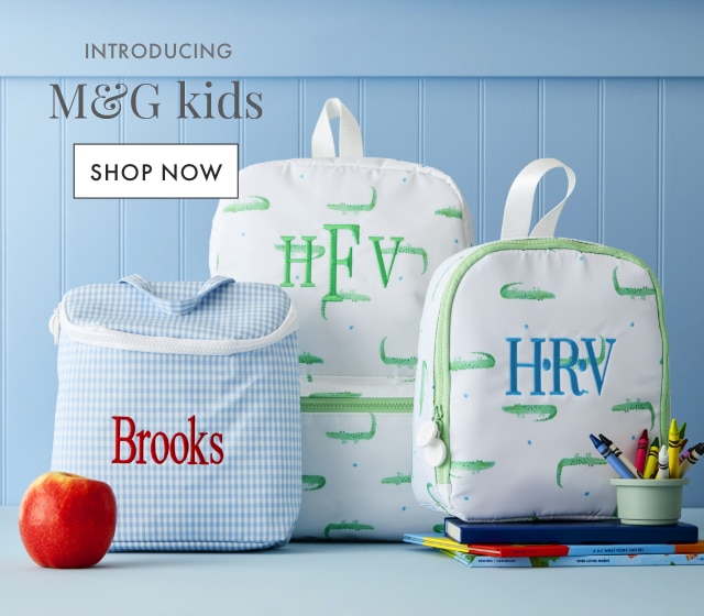 INTRODUCING M&G kids - SHOP NOW