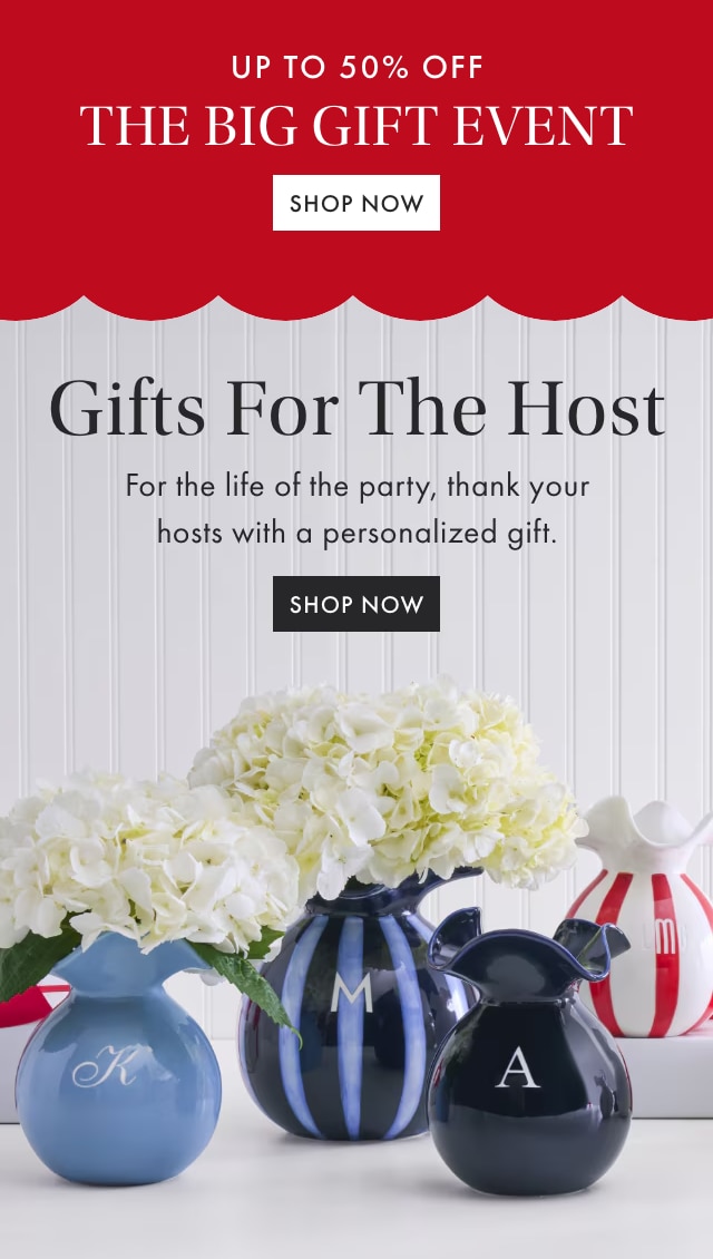 Gifts For The Host - For the life of the party, thank your hosts with a personalized gift. - SHOP NOW