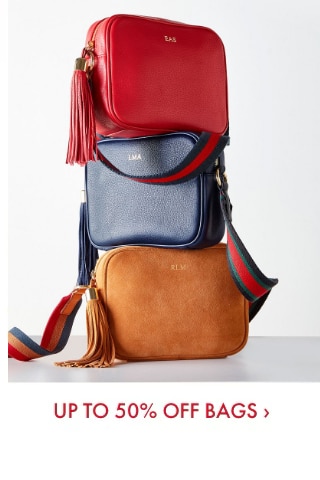 UP TO 50% OFF BAGS &rsaquo;