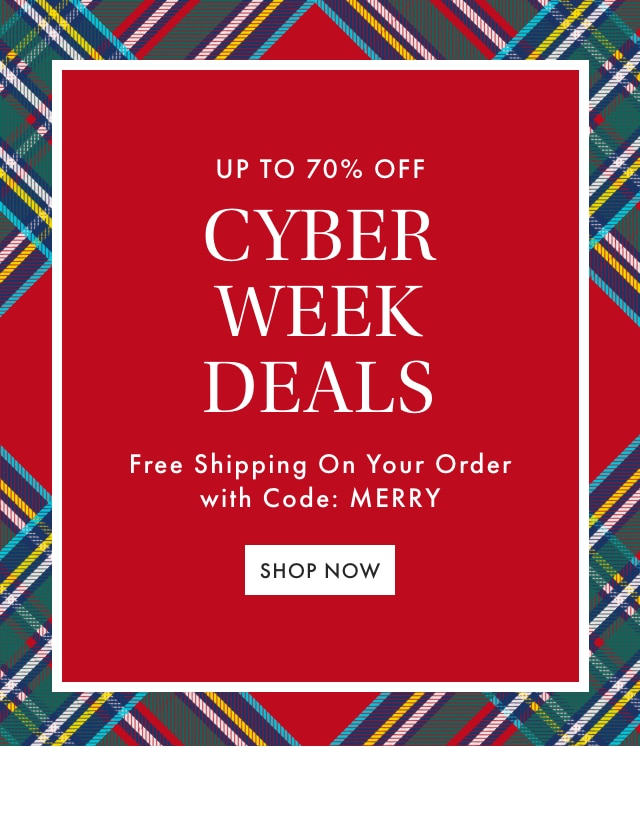 UP TO 70% OFF BLACK FRIDAY DEALS - Free Shipping On Your Order with Code: MERRY - SHOP NOW
