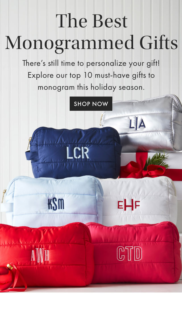 The Best Monogrammed Gifts - SHOP NOW
