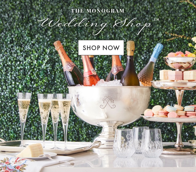 THE MONOGRAM Wedding Shop&trade; - SHOP NOW