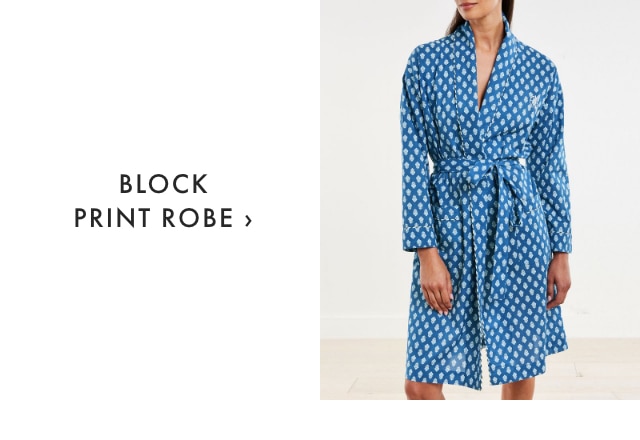 BLOCK PRINT ROBE &rsaquo;