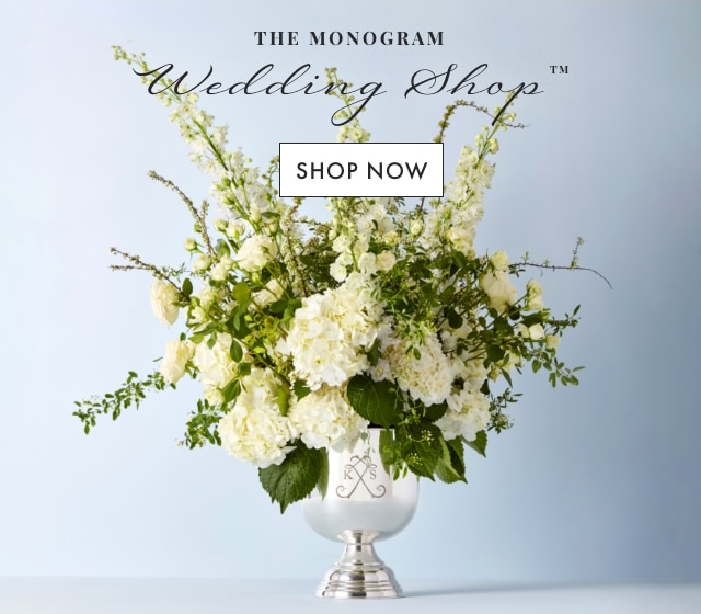 THE MONOGRAM Wedding Shop&trade; - SHOP NOW
