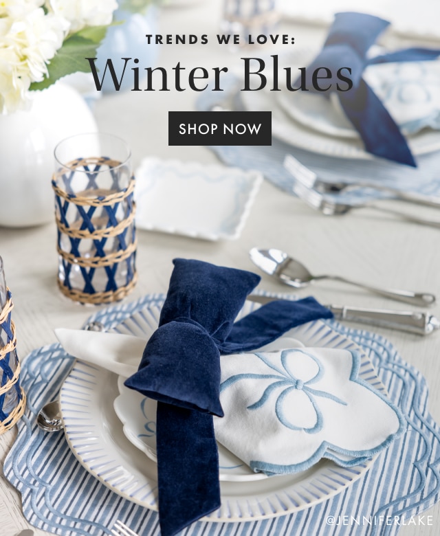 TRENDS WE LOVE: Winter Blues - SHOP NOW