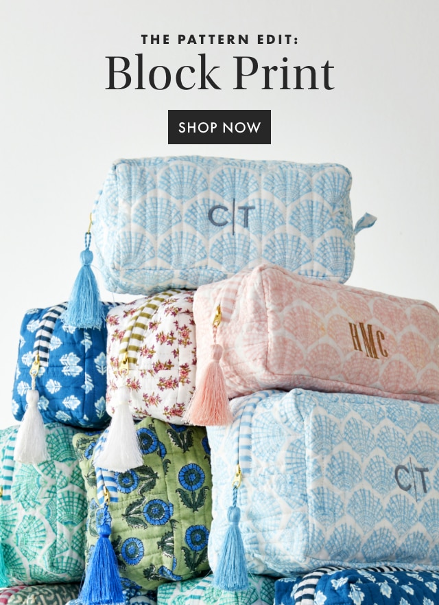 THE PATTERN EDIT: Block Print - SHOP NOW