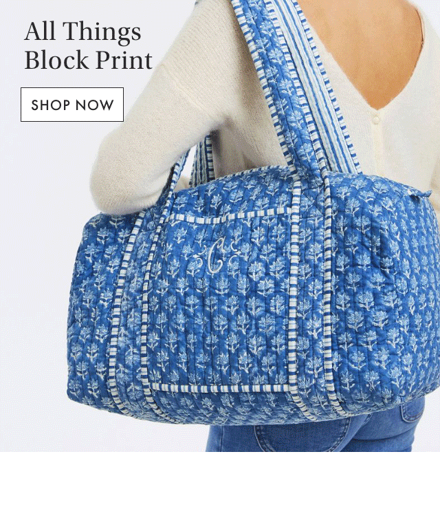 All Things Block Print - SHOP NOW