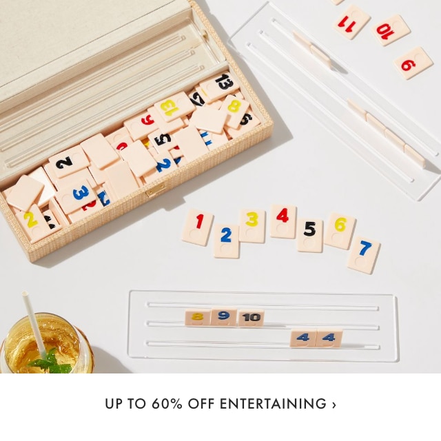 UP TO 60% OFF ENTERTAINING &rsaquo;
