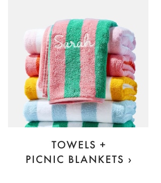 TOWELS + PICNIC BLANKETS &rsaquo;