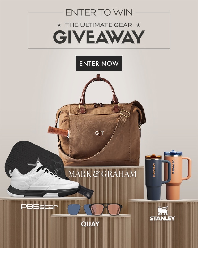 ENTER TO WIN * THE ULTIMATE GEAR * GIVEAWAY - ENTER NOW
