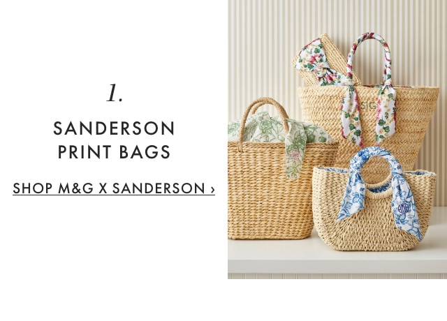 1. SANDERSON PRINT BAGS - SHOP M&G X SANDERSON &rsaquo;