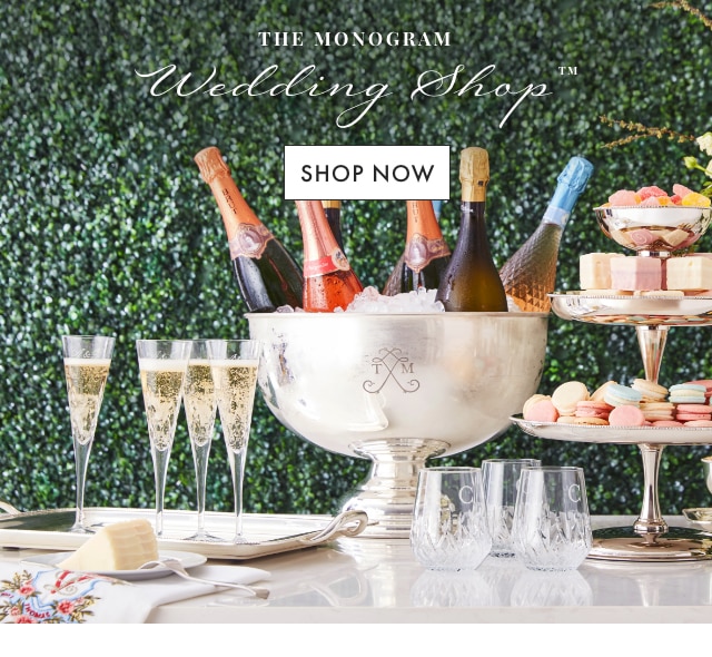 THE MONOGRAM Wedding Shop&trade; - SHOP NOW