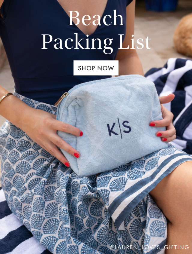 Beach Packing List - SHOP NOW