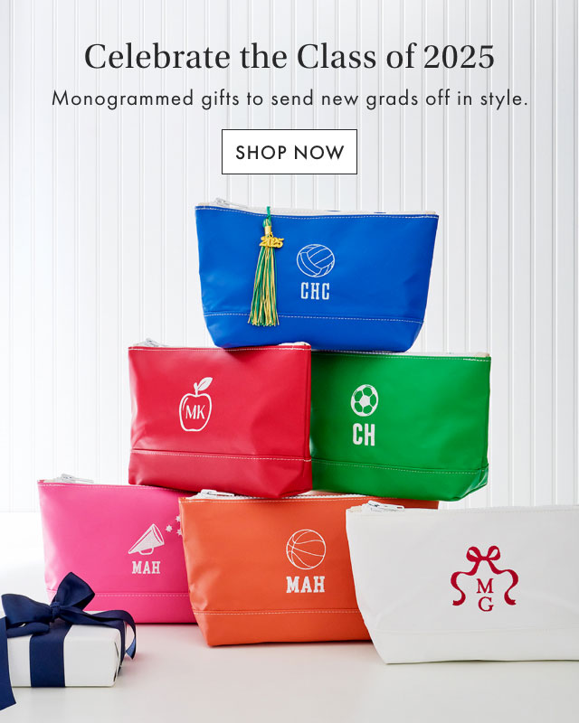 Celebrate the Class of 2025 - Monogrammed gifts to send new grads off in style. - SHOP NOW