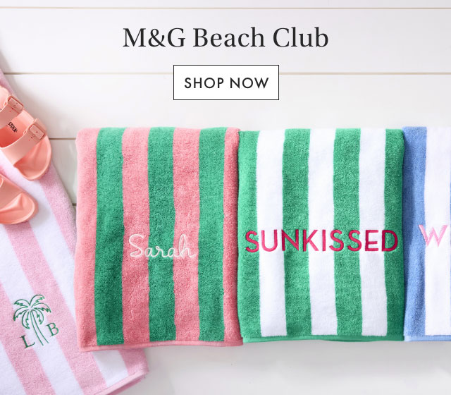 M&G Beach Club - SHOP NOW