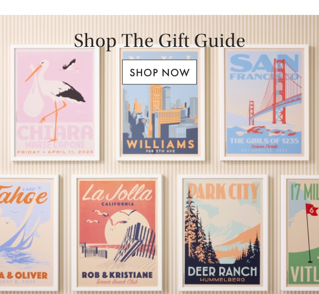 Shop The Gift Guide - Shop Now