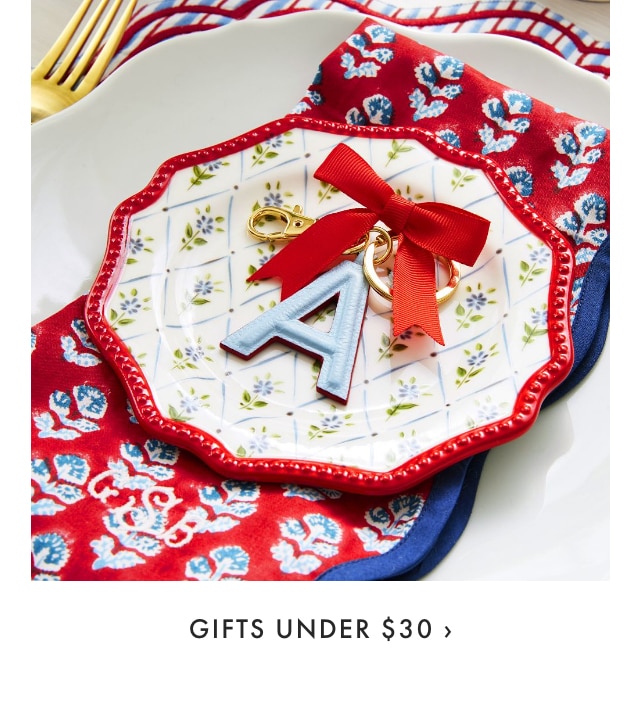 GIFTS UNDER &dollar;30 &rsaquo;